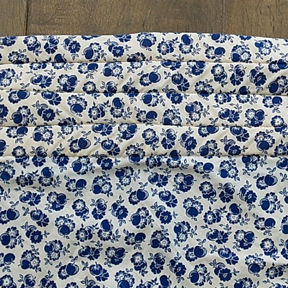 VTG 70S TOP BOHO  HANKERCHIEF  FLORAL WOMANS M - Picture 2 of 4